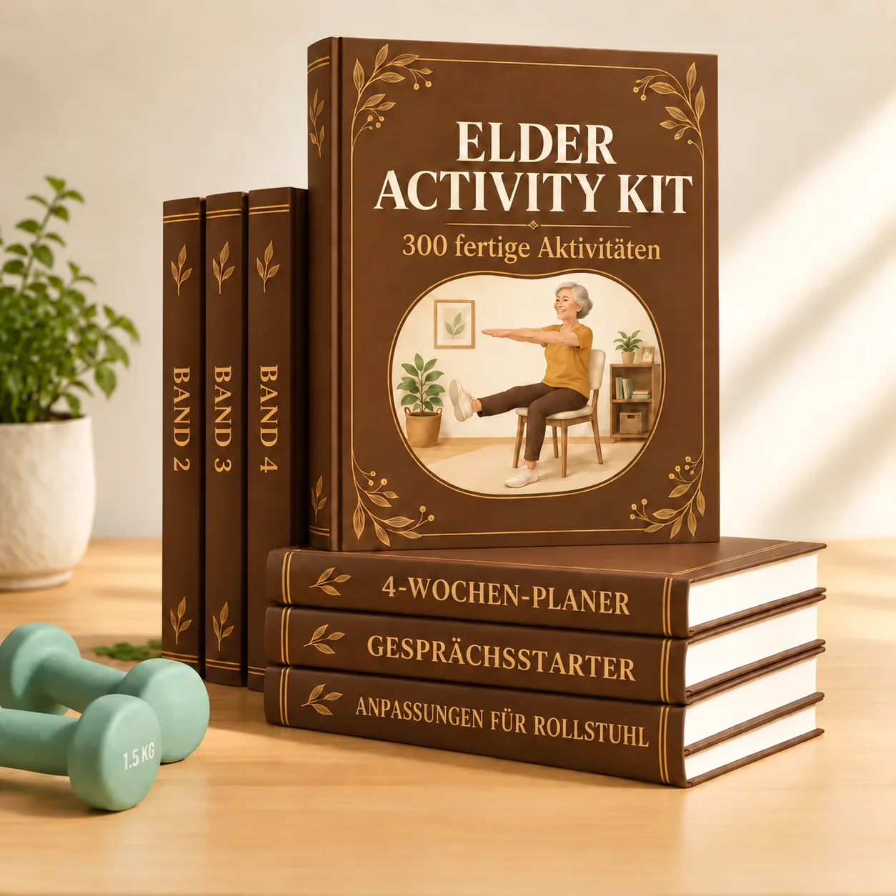 Elder Activity Kit: vier Aktivitätsbereiche und drei Bonus-Leitfäden
